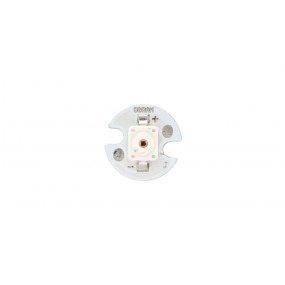 3W 620-630nm 70-80LM Red LED Emitter on 16mm Base